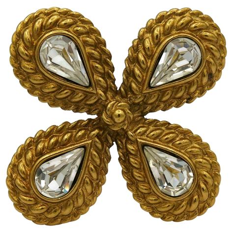 ysl bijou|YSL brooches for sale.